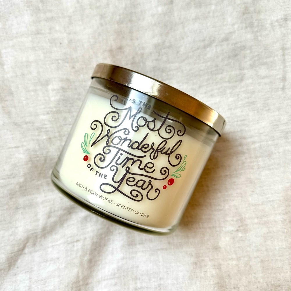 Bath and Body Works Candle 3 Wick